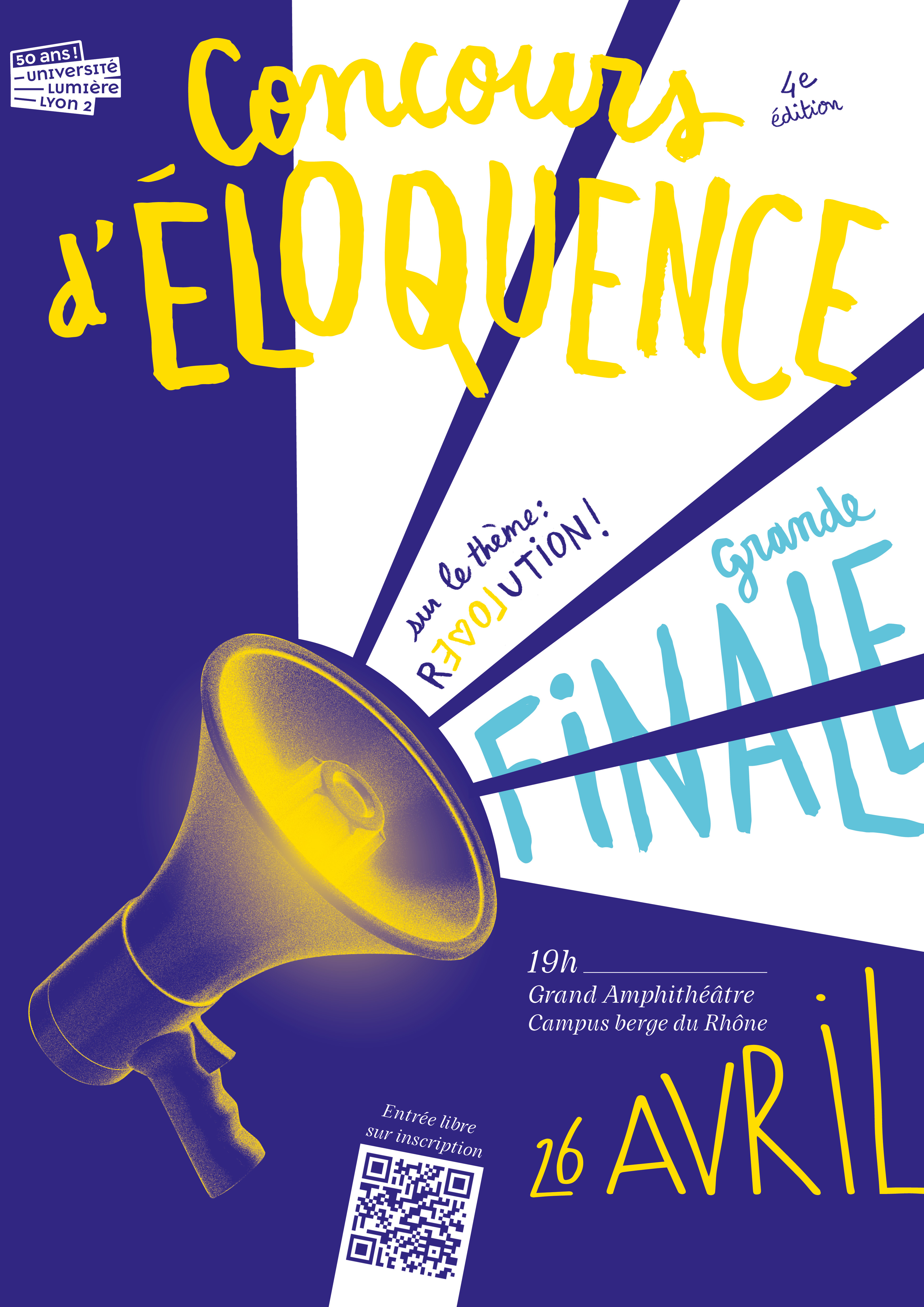 Affiche Concours éloquence