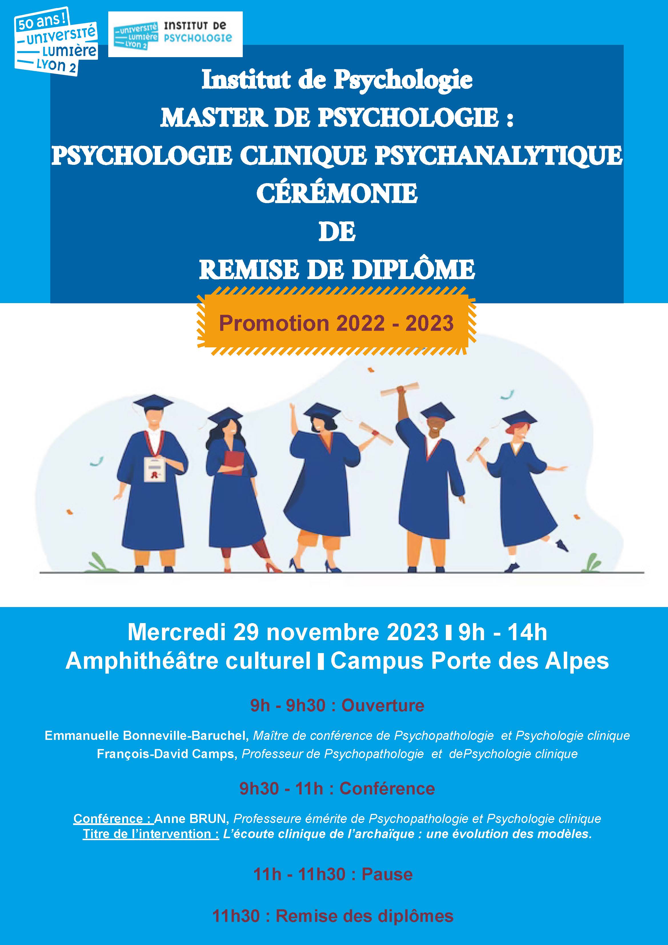 Affiche diplomes